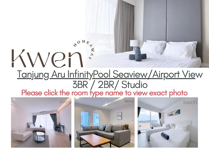 Kwen Suites-Tanjung Aru Infinitypool Seaview/Airport View