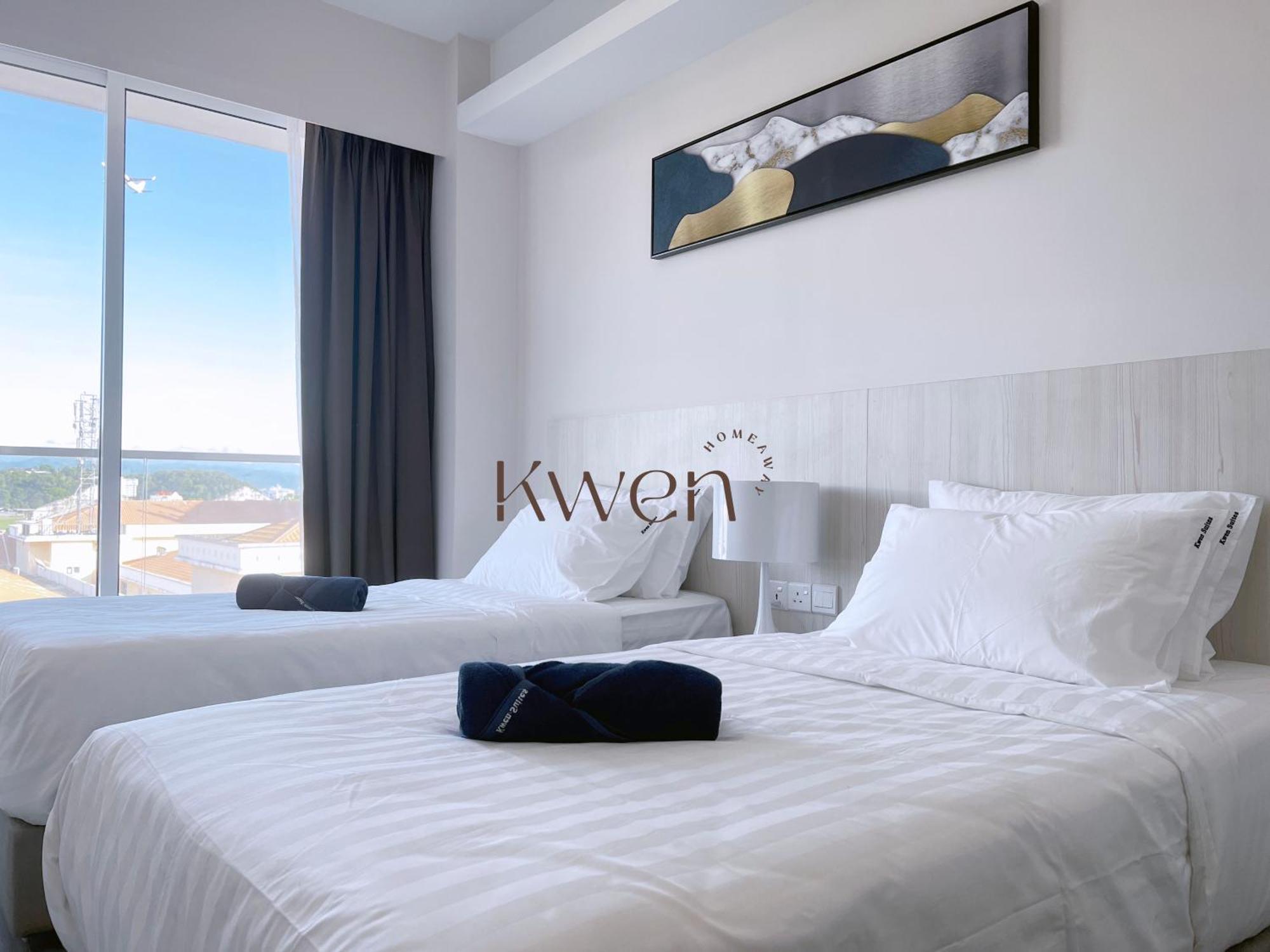 Kwen Suites-tanjung Aru Infinitypool Seaview/airport View *